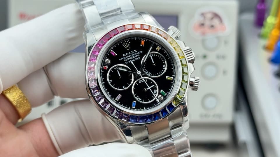 Rolex White Watch