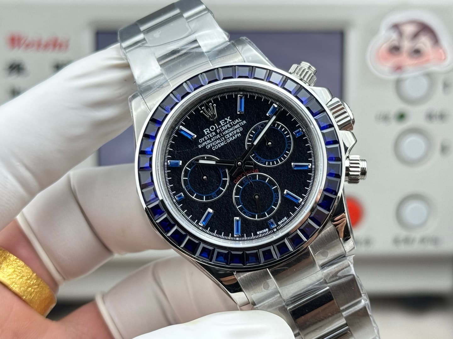 Rolex White Watch