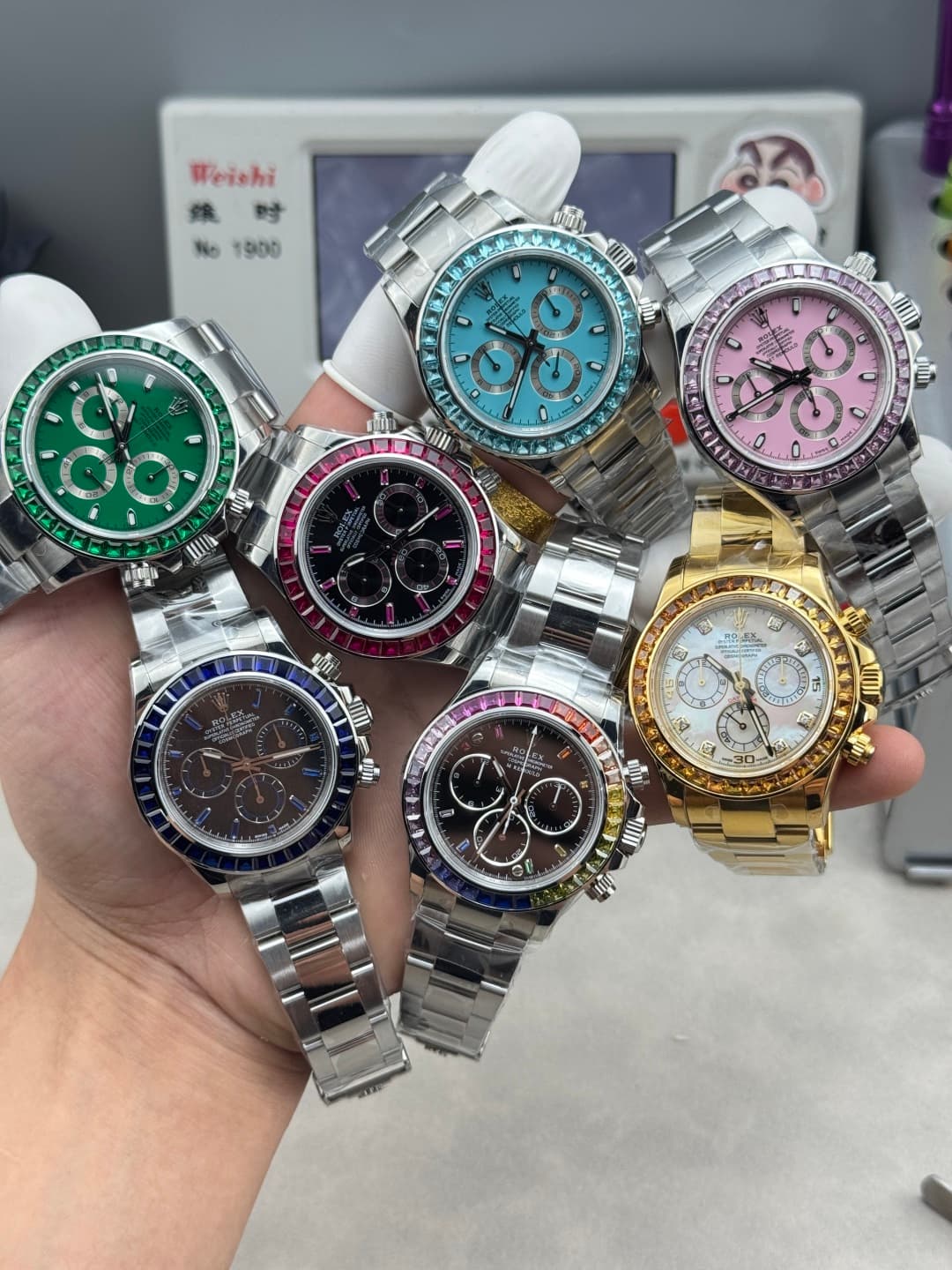 Rolex White Watch