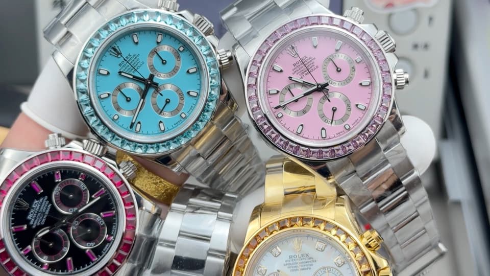 Rolex White Watch