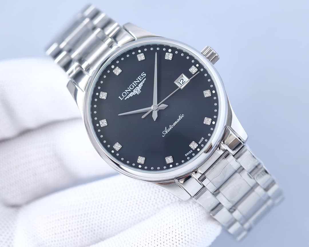 Longines White Watch