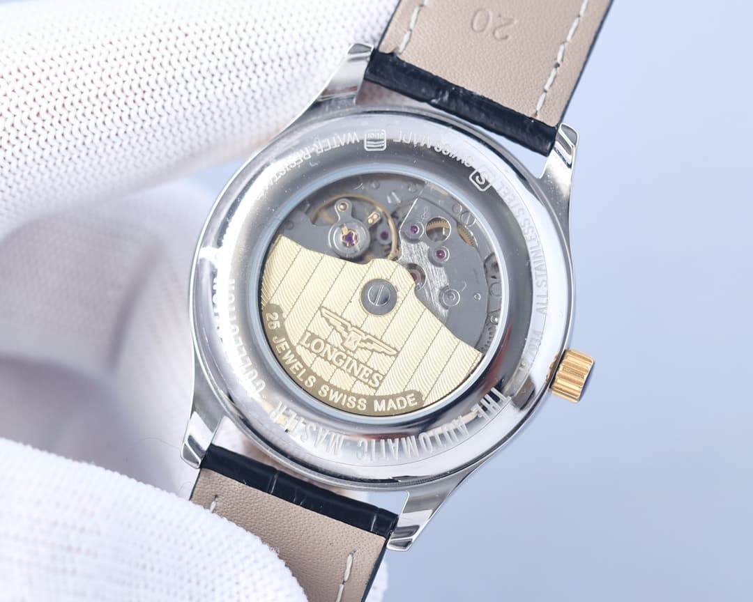 Longines White Watch