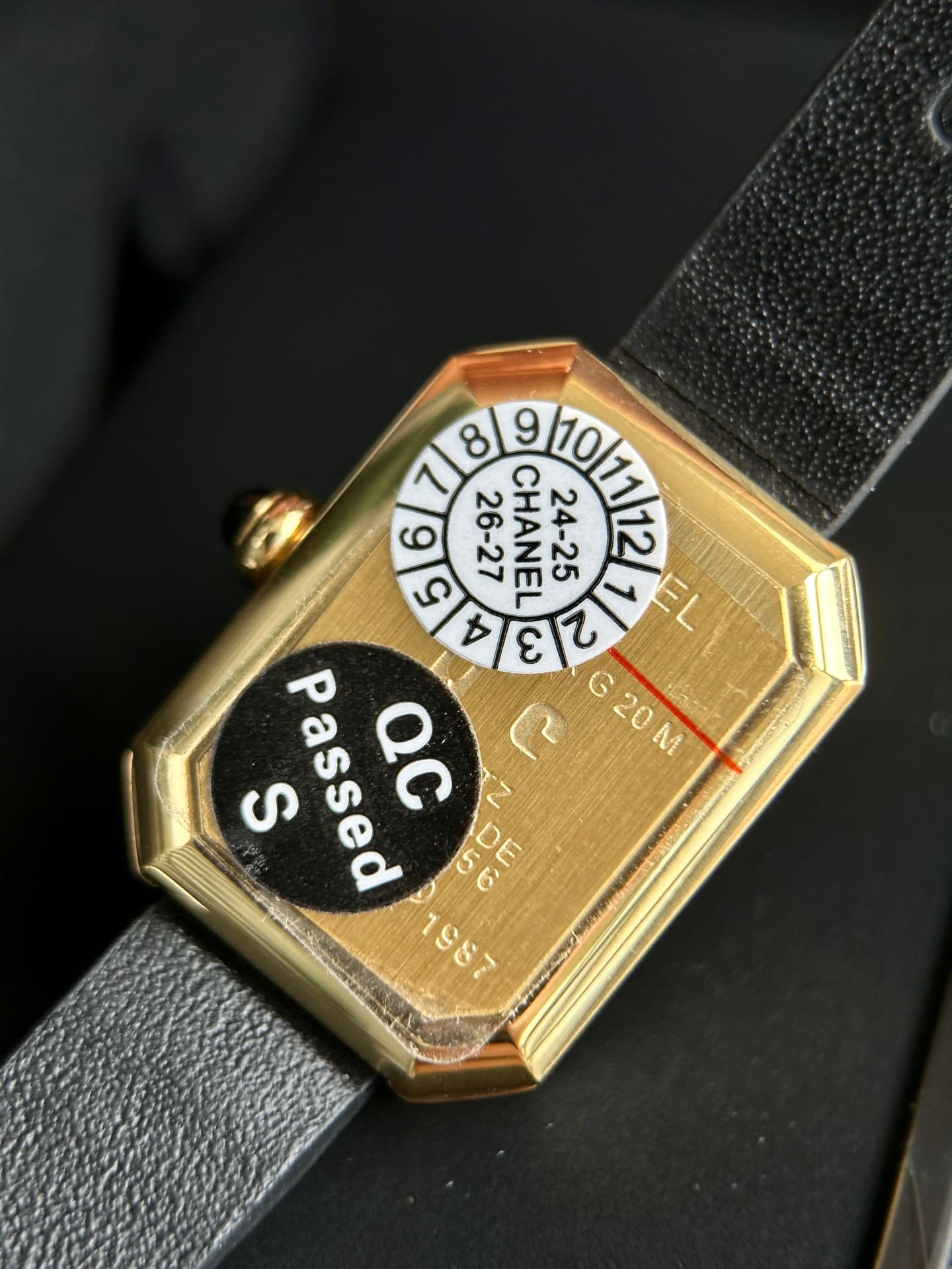 Chanel Black Watch