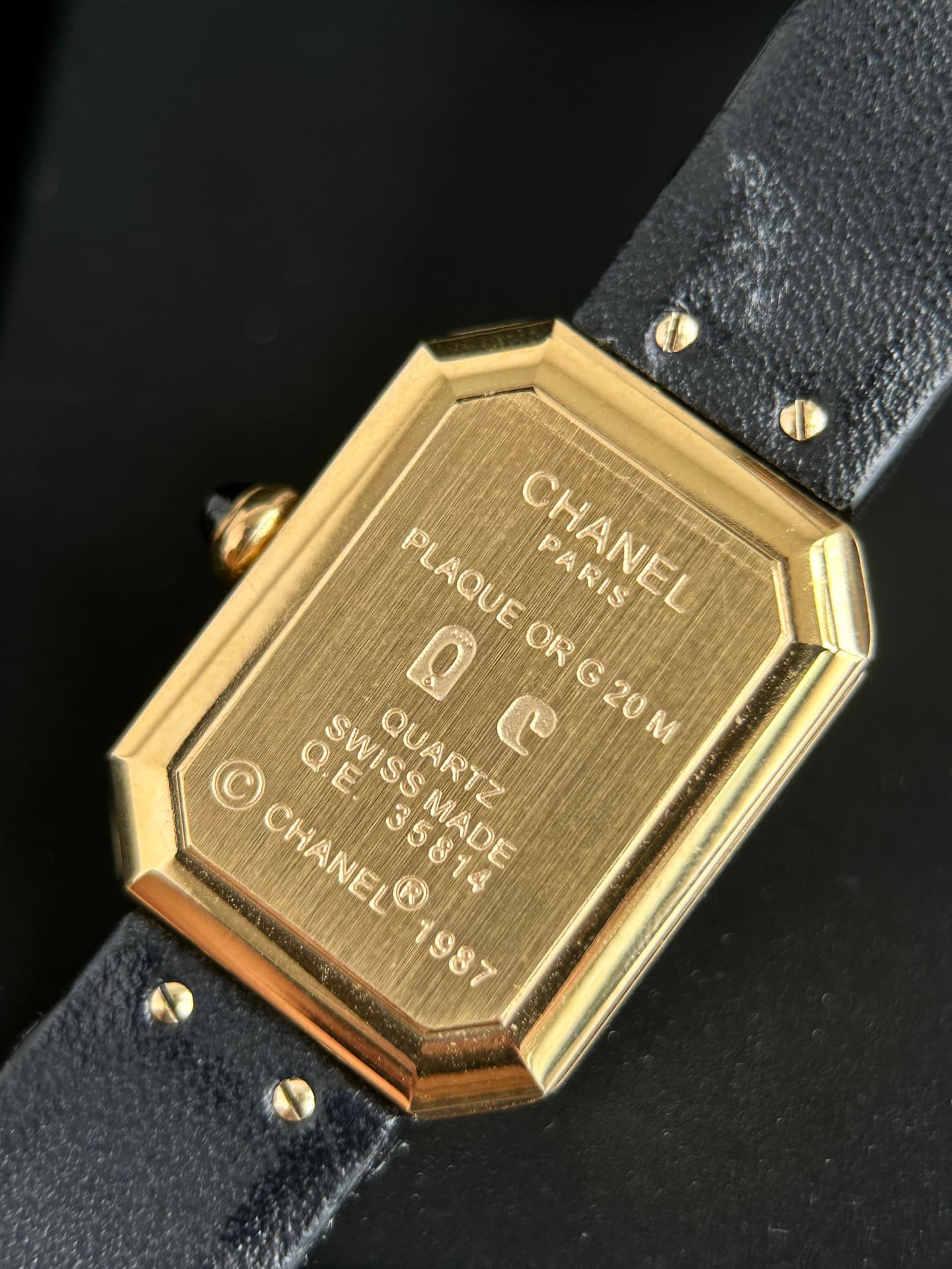 Chanel Black Watch