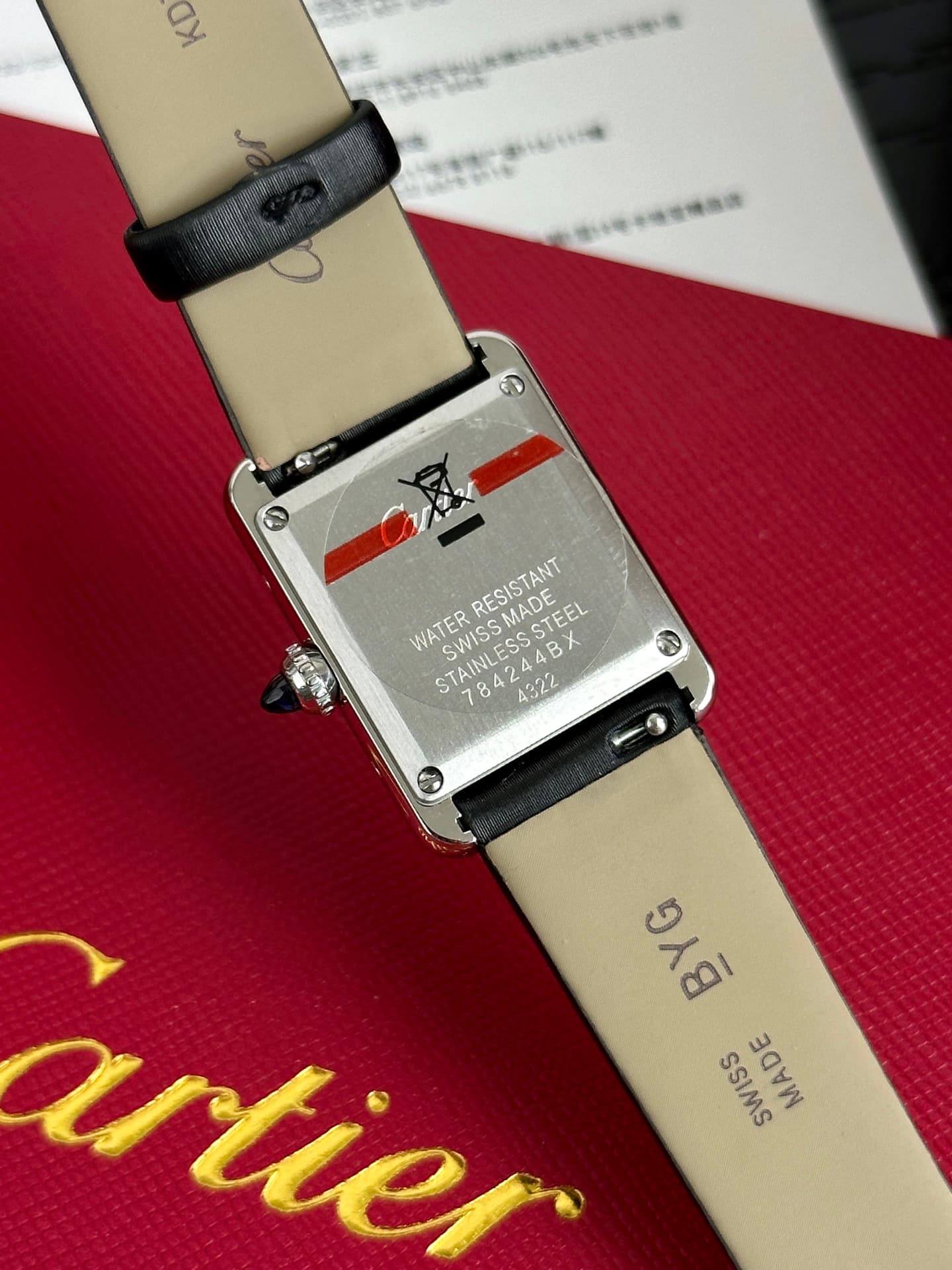Cartier Blue Watch