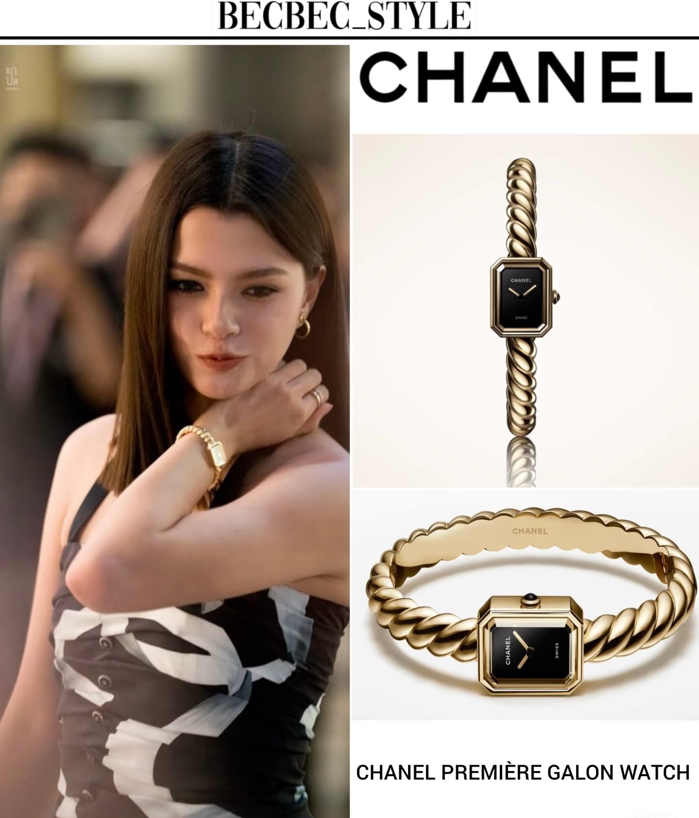 Chanel Black Watch