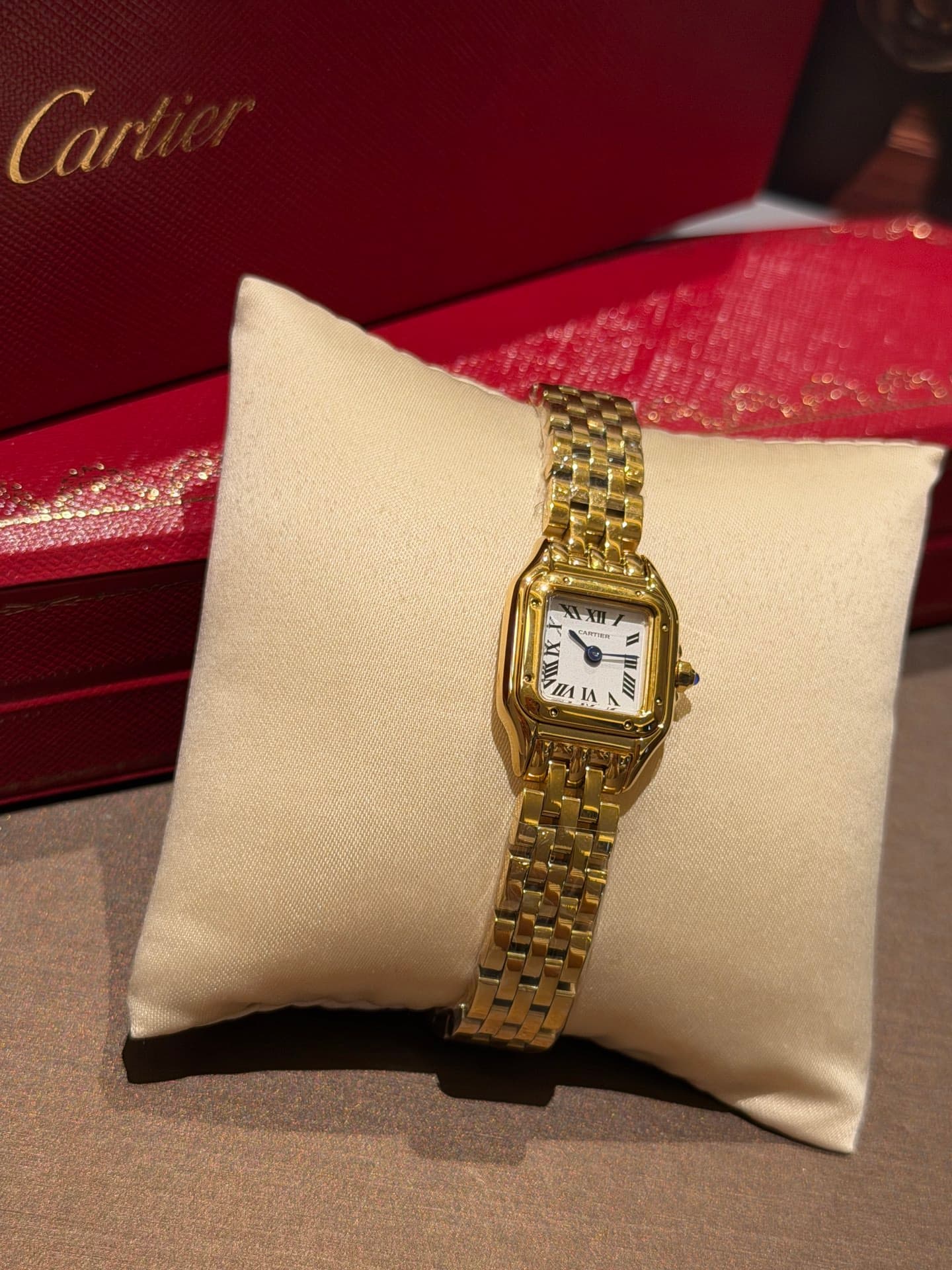 Cartier Blue Mini Watch