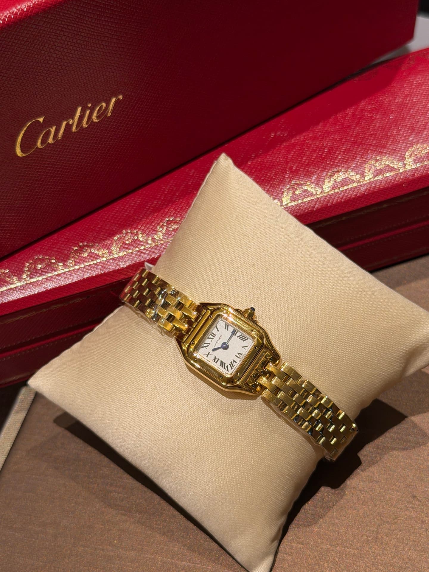 Cartier Blue Mini Watch