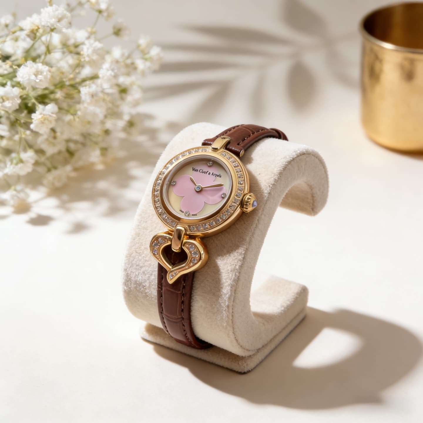 Luxury Watch White Medium Watch