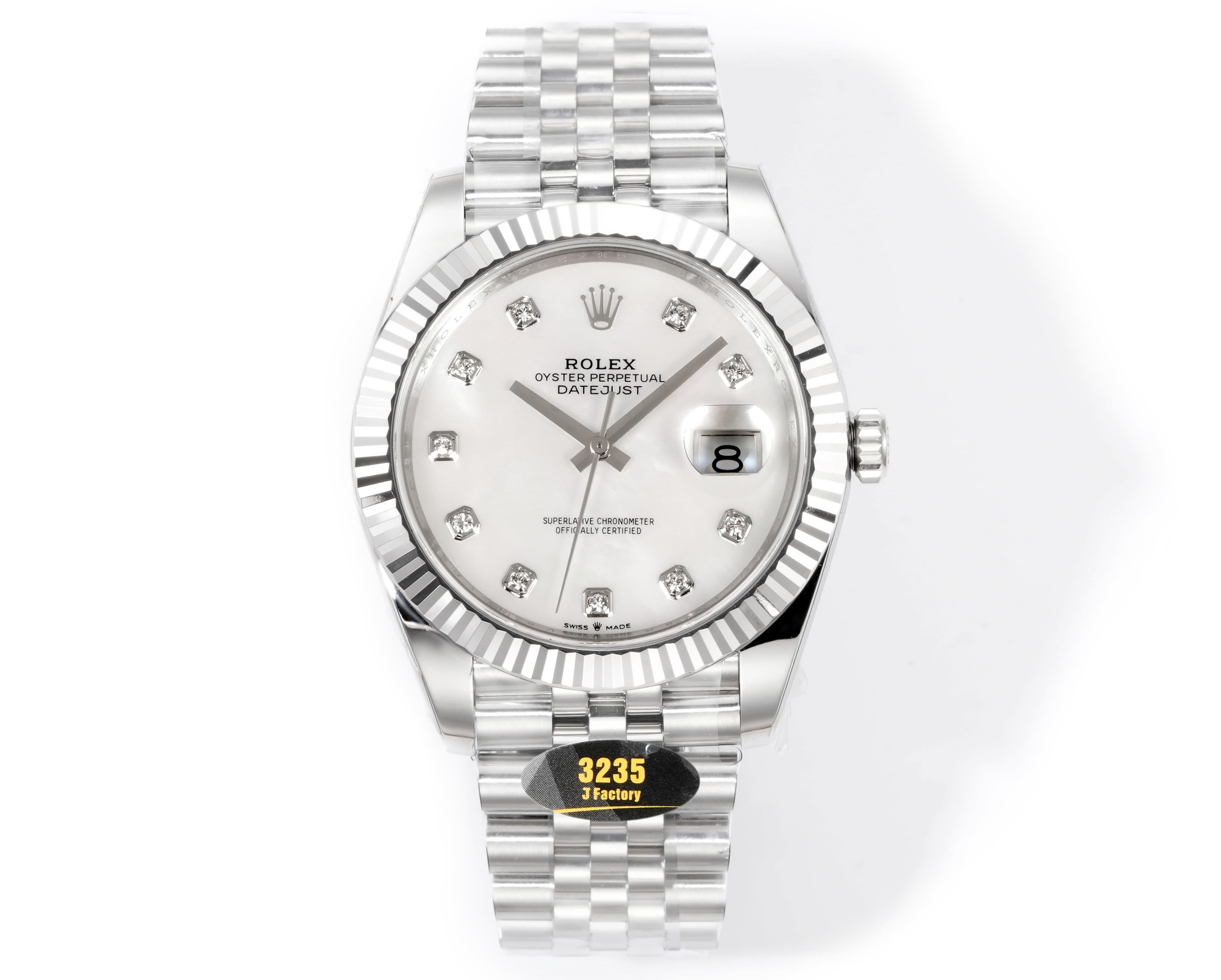 Rolex White Watch