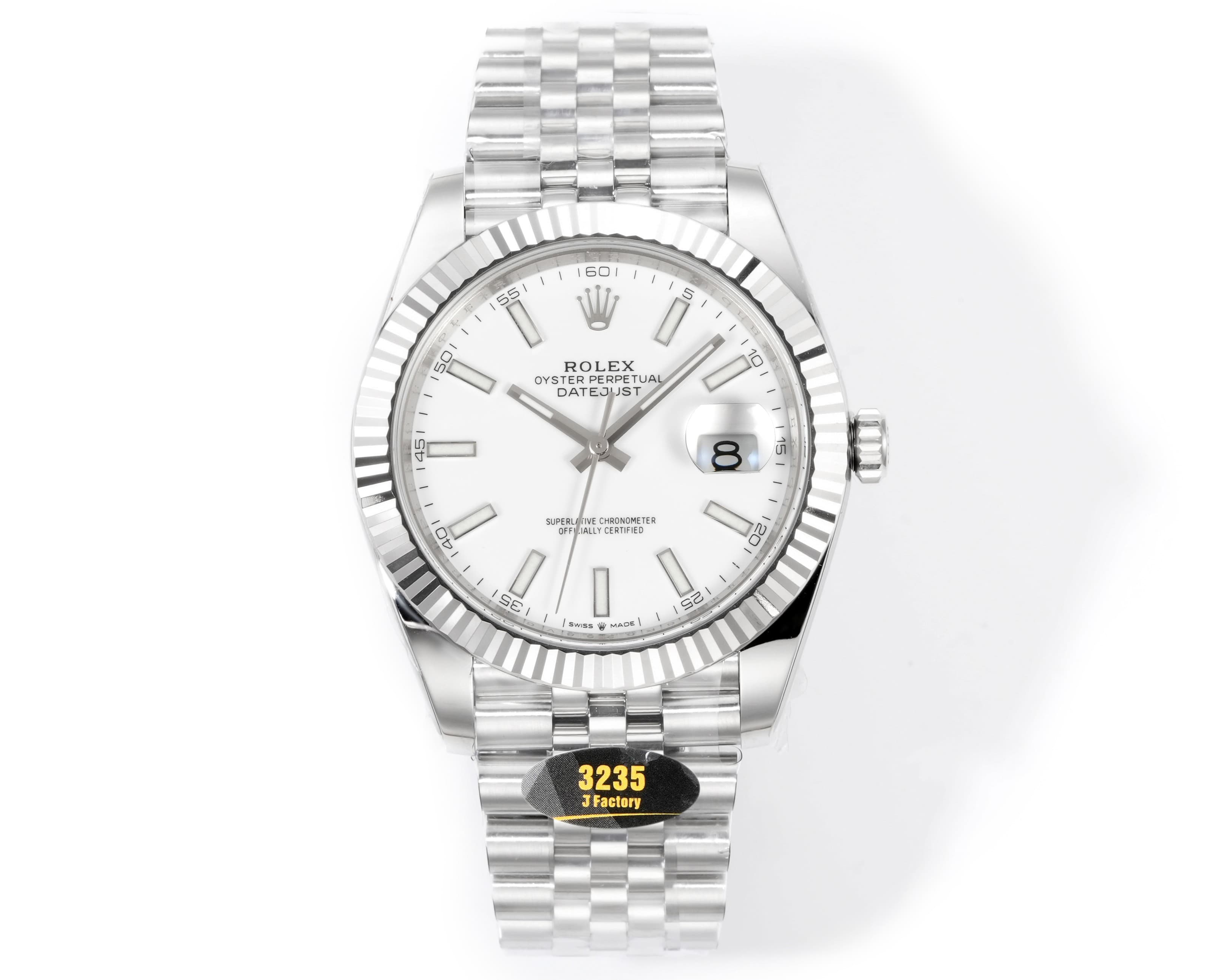 Rolex White Watch