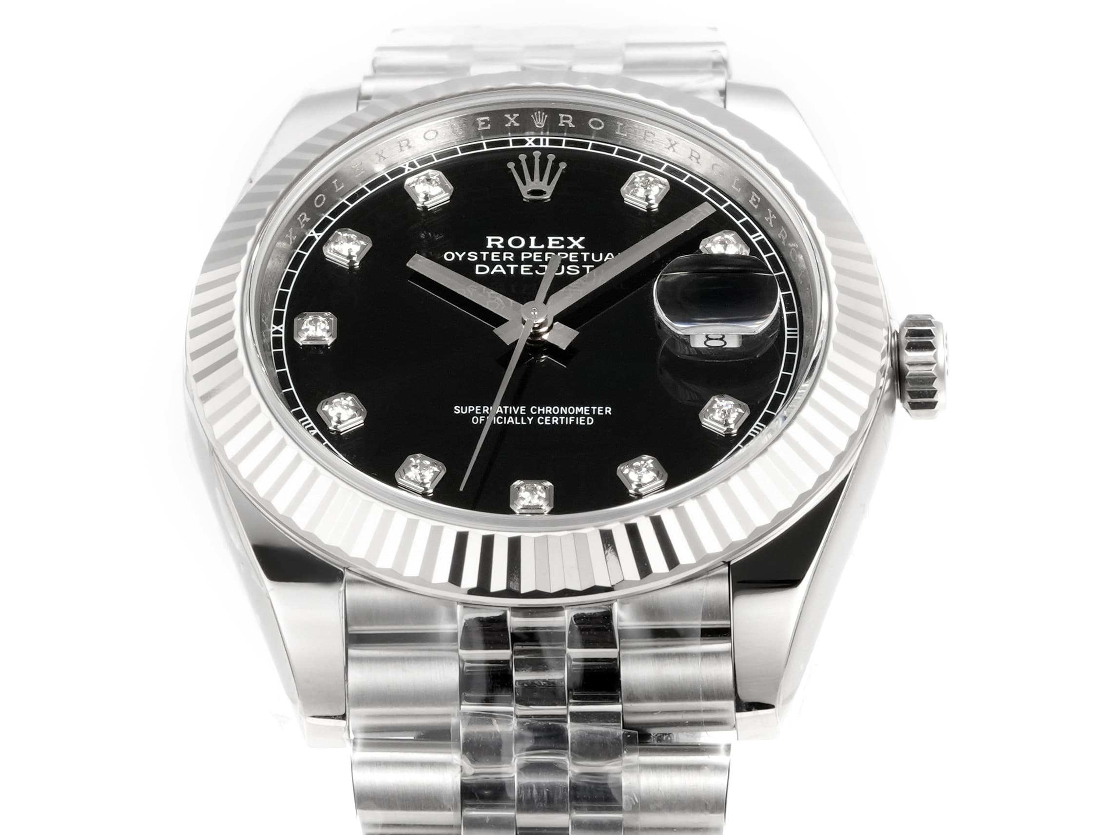 Rolex White Watch
