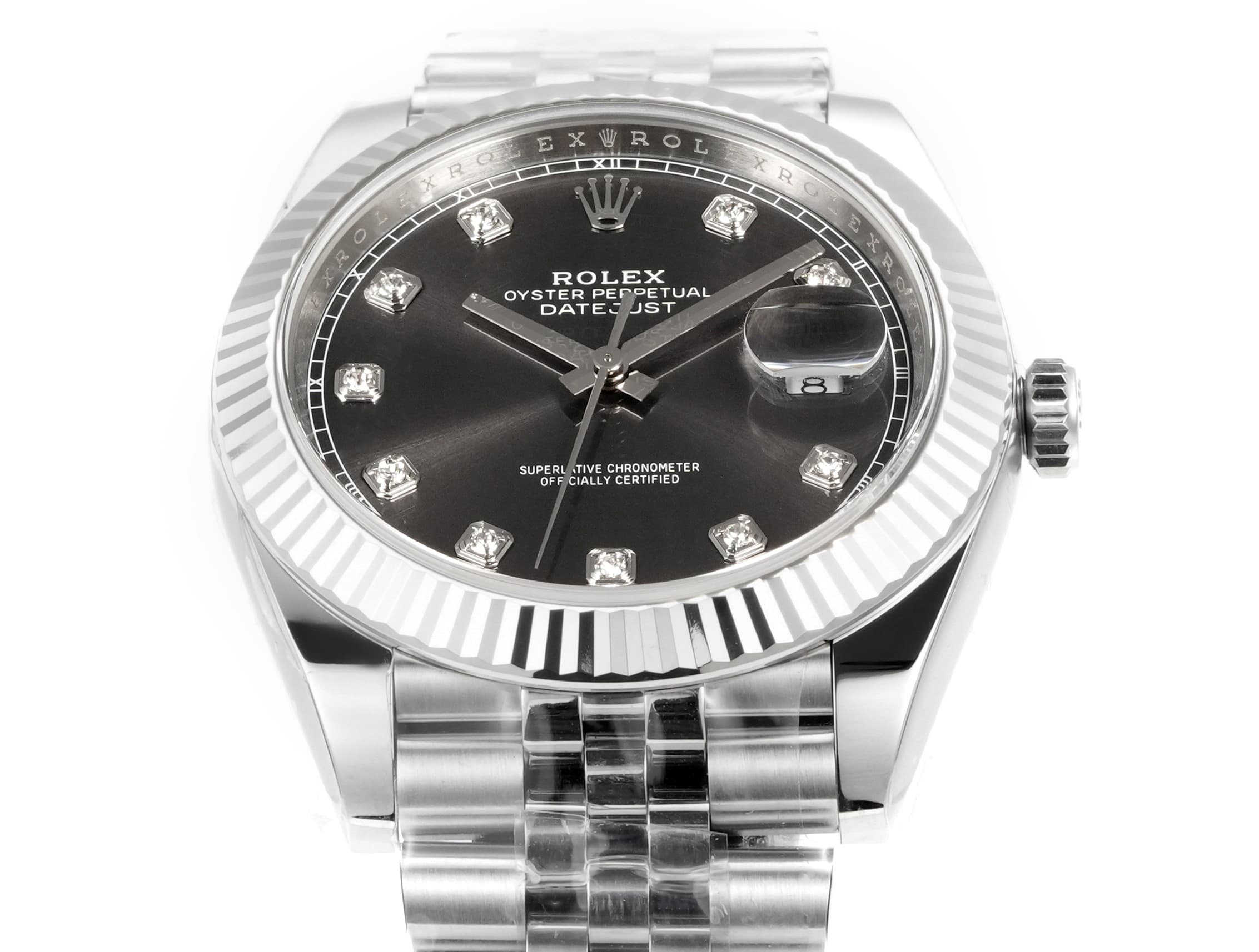 Rolex White Watch