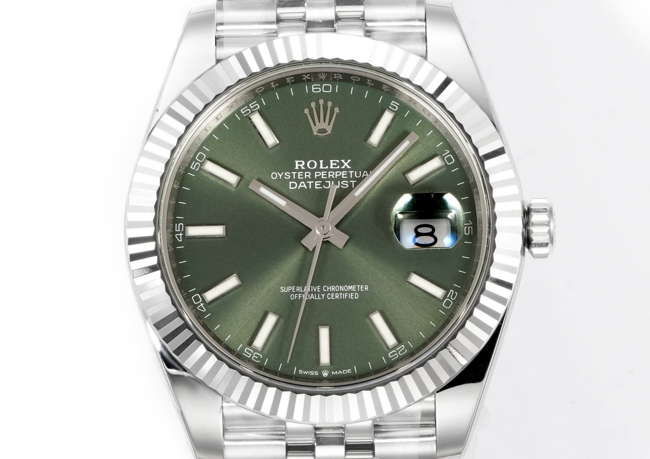 Rolex White Watch