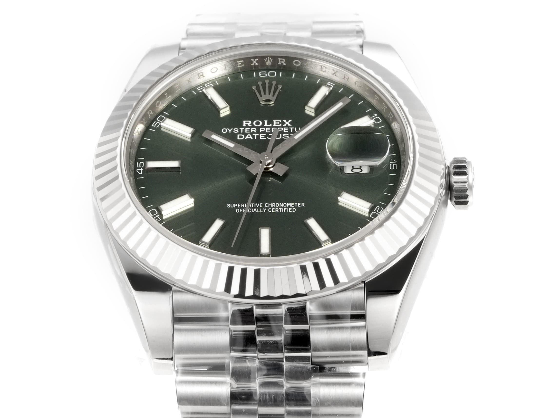 Rolex White Watch