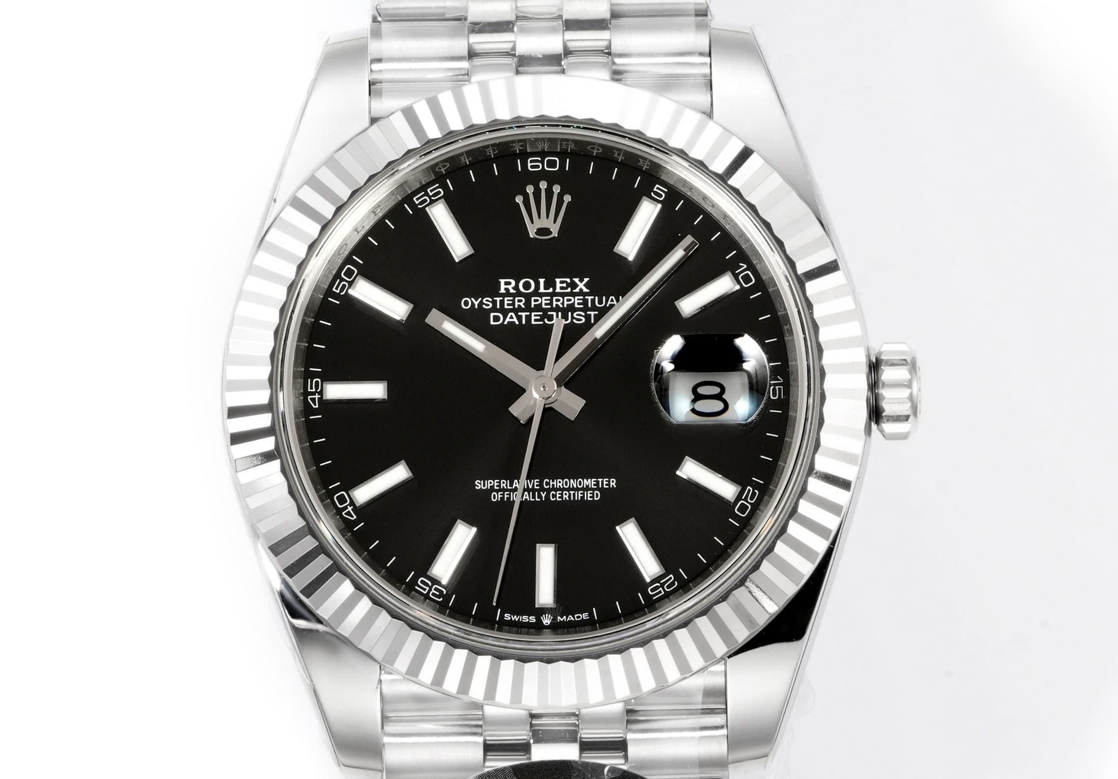 Rolex White Watch