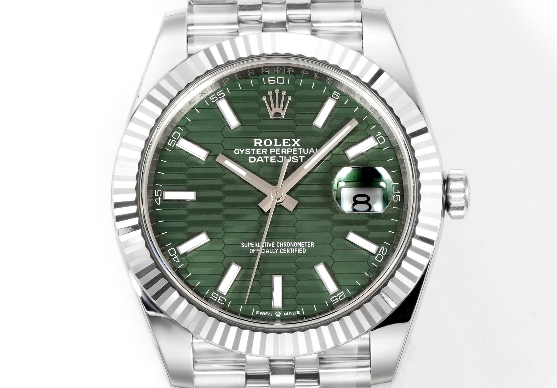 Rolex White Watch