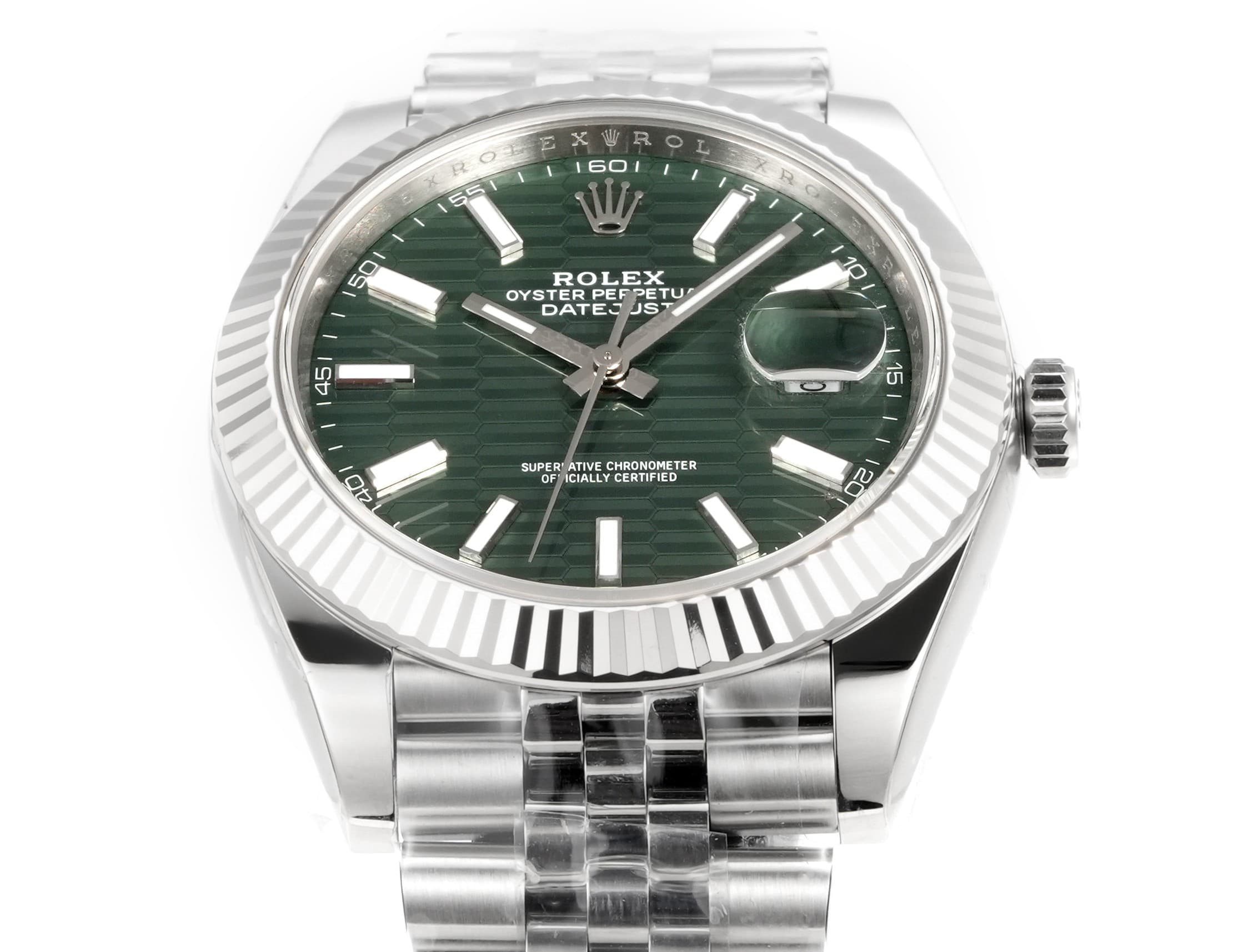 Rolex White Watch