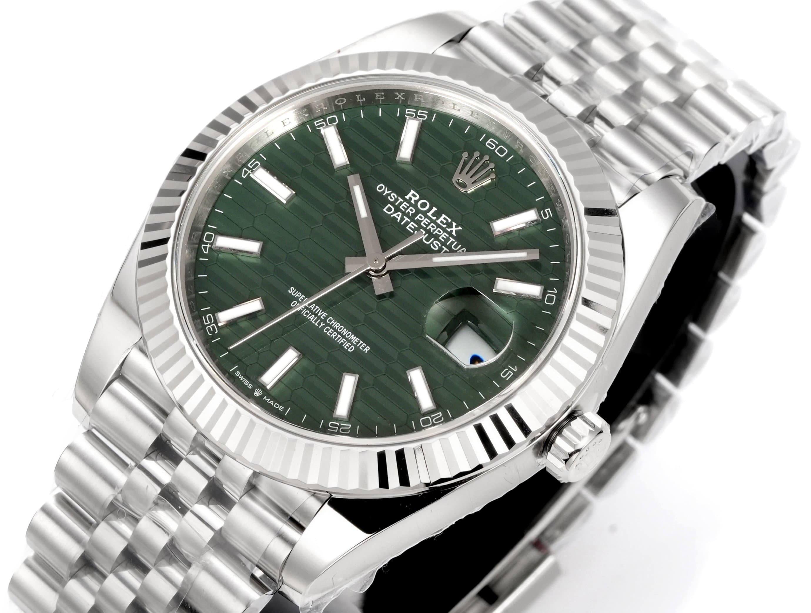 Rolex White Watch