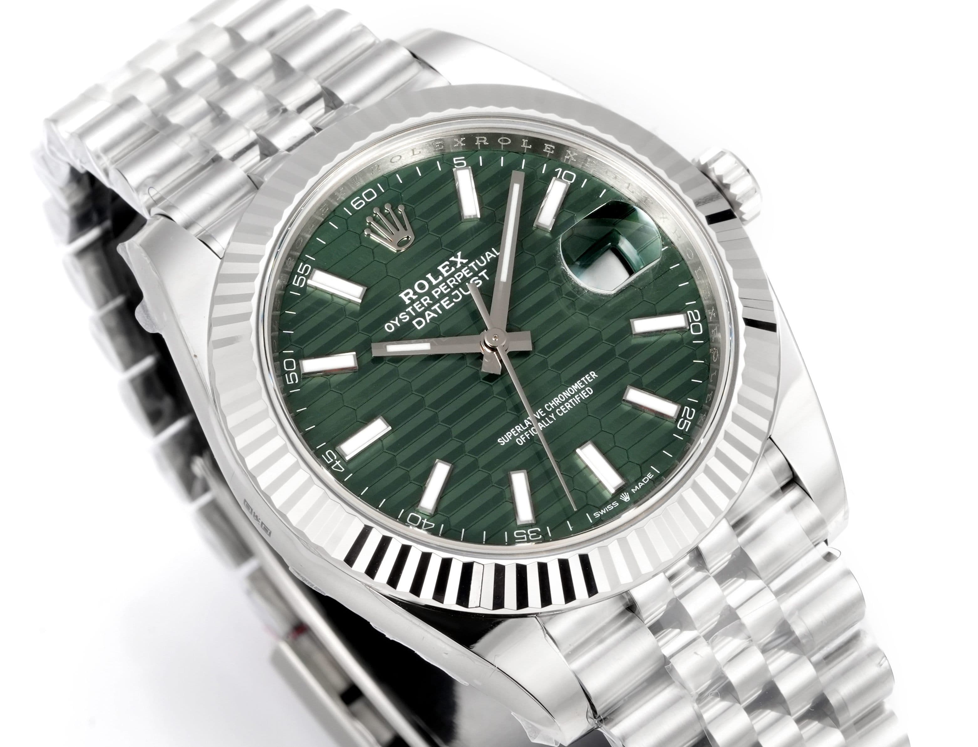 Rolex White Watch