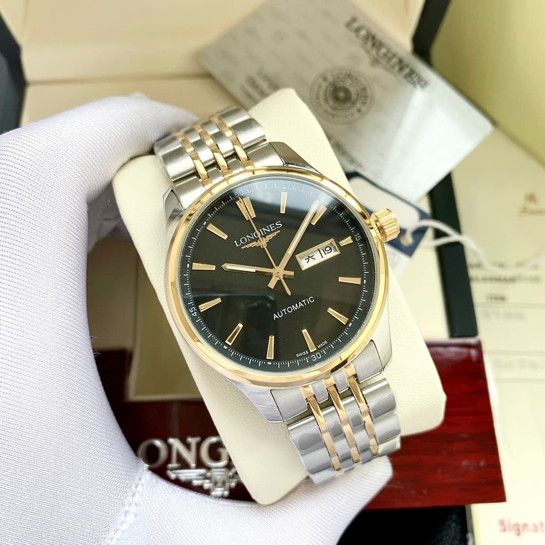 Longines White Watch