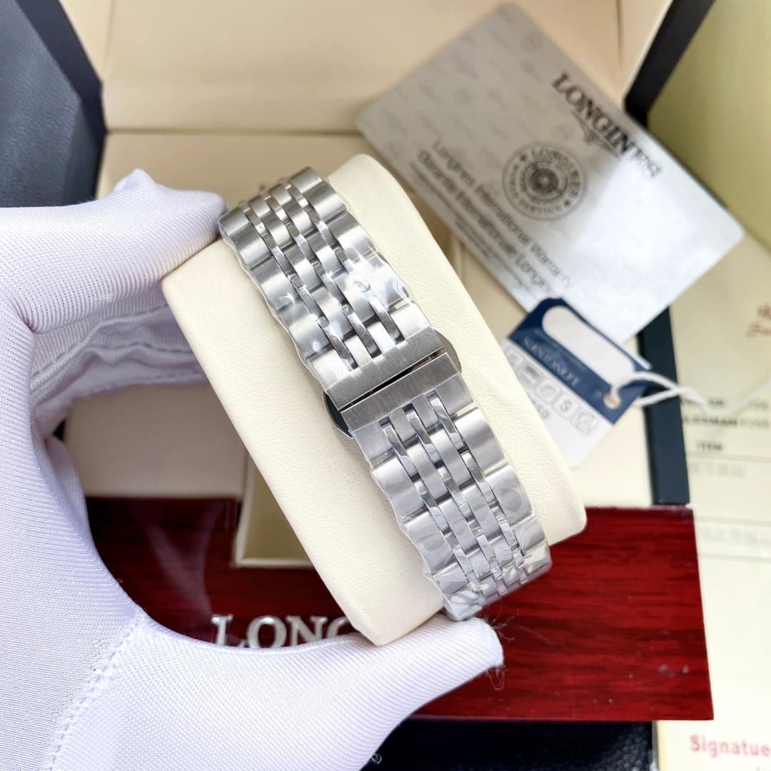 Longines White Watch