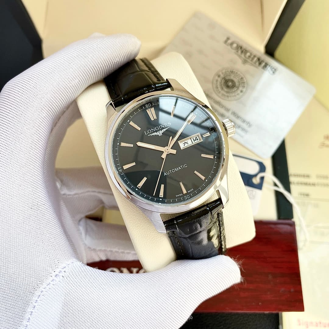 Longines White Watch