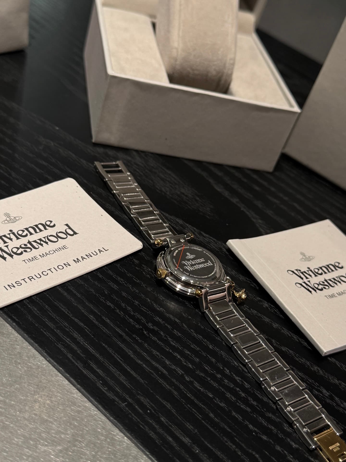 Luxury Watch Gold Bag