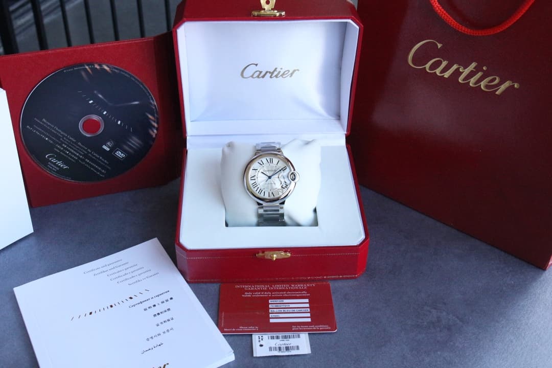 Cartier White Watch