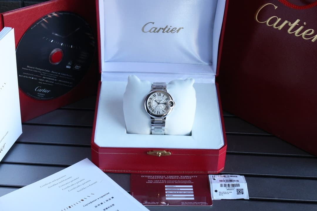 Cartier White Watch