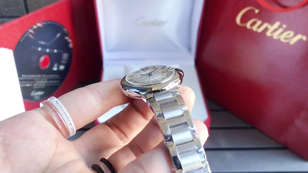 Cartier White Watch