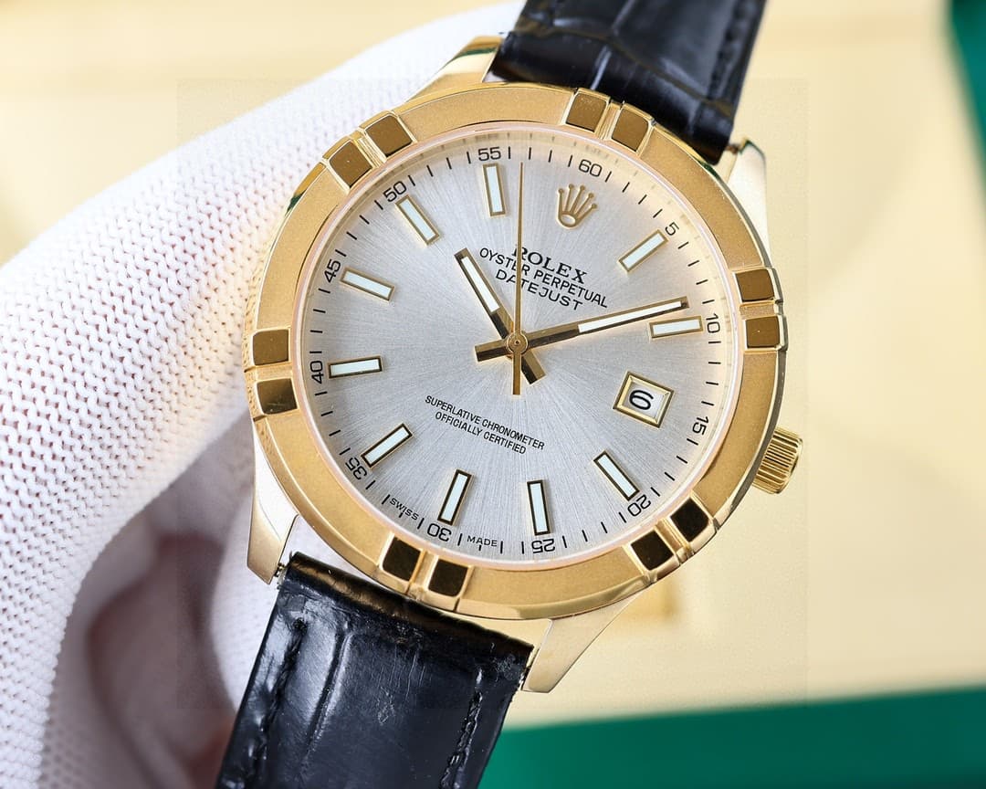 Rolex White Watch