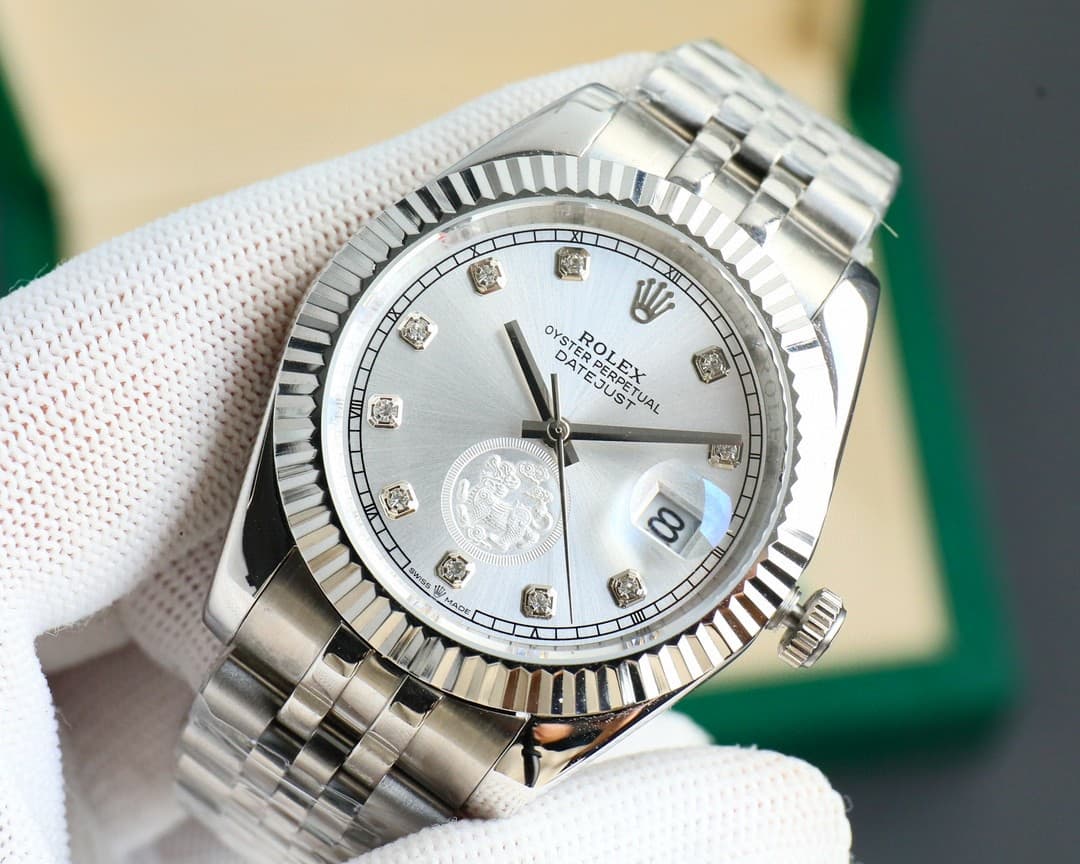 Rolex White Watch