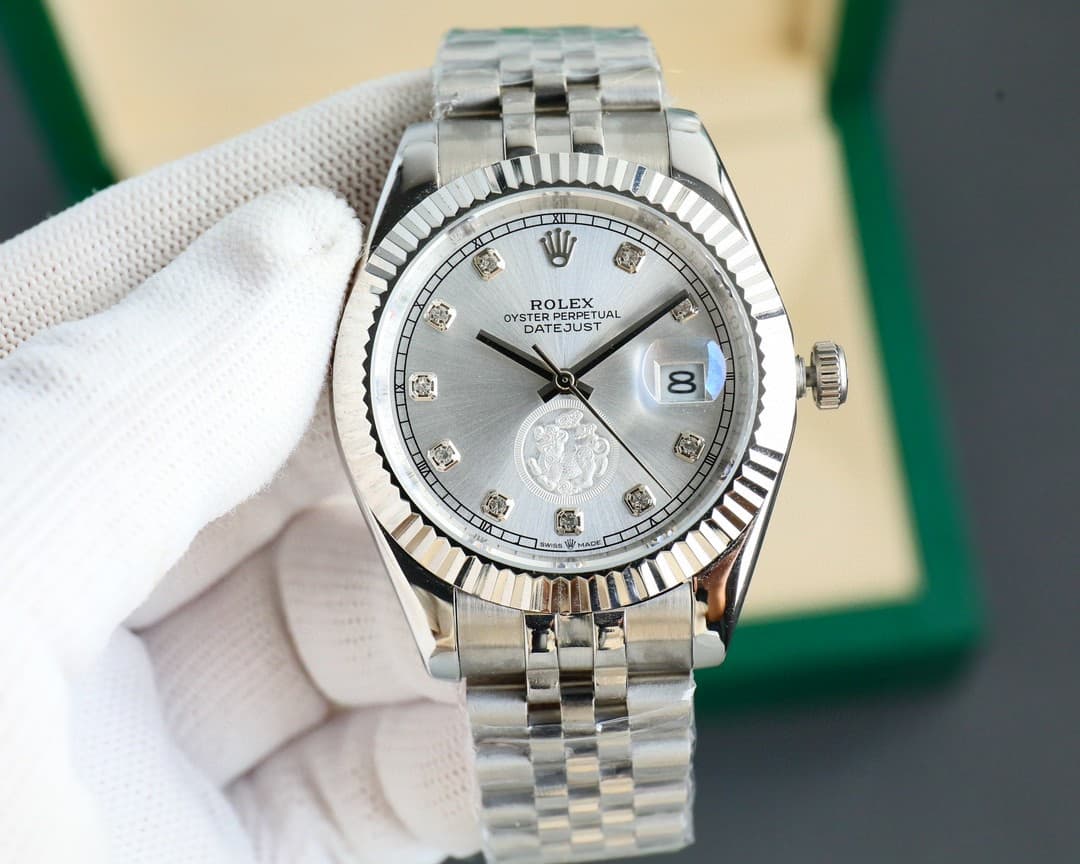 Rolex White Watch