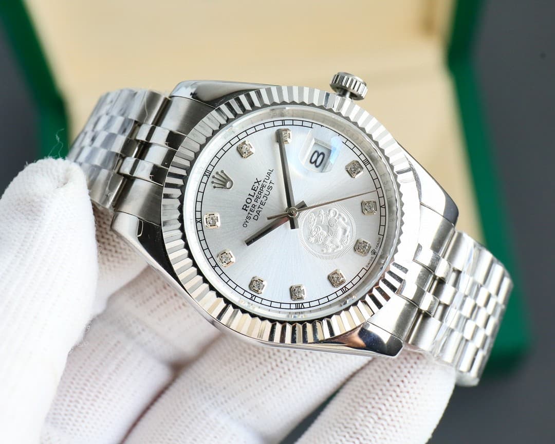 Rolex White Watch