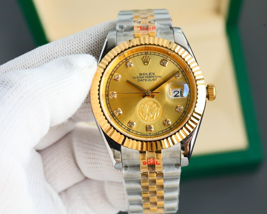 Rolex White Watch