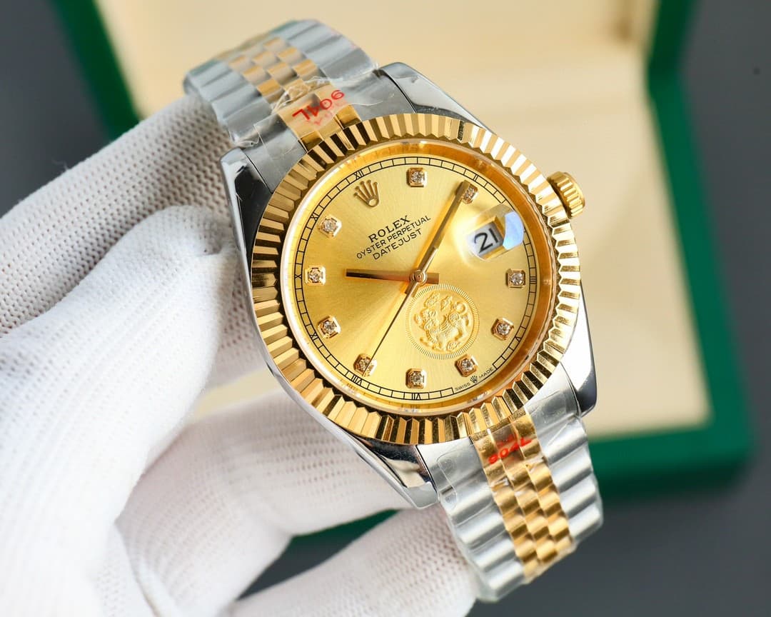 Rolex White Watch