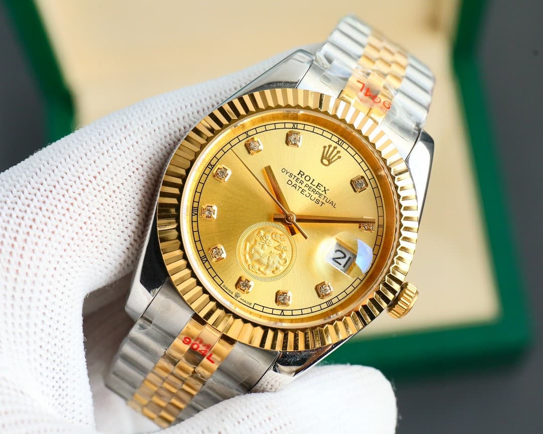 Rolex White Watch