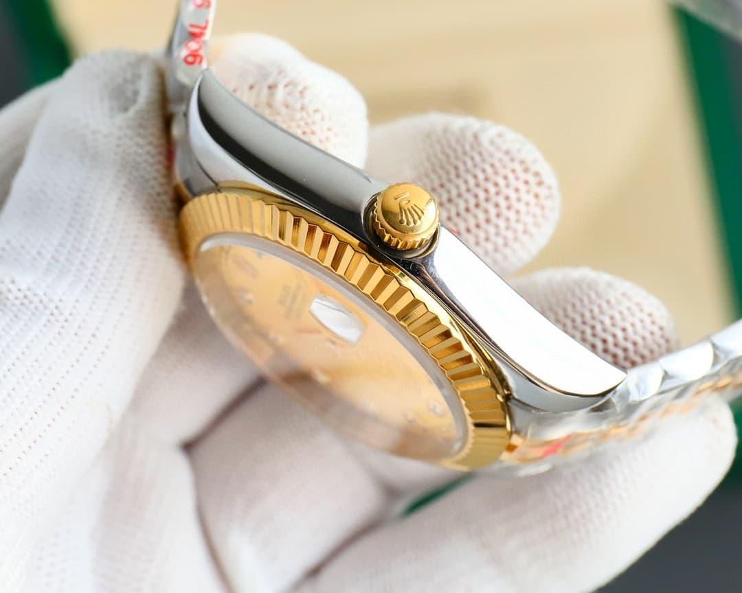 Rolex White Watch