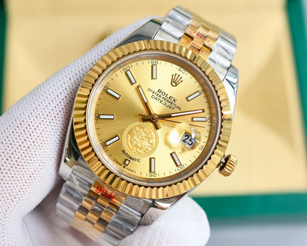 Rolex White Watch