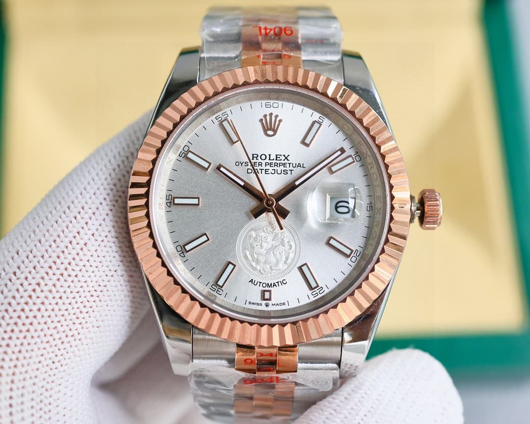 Rolex White Watch