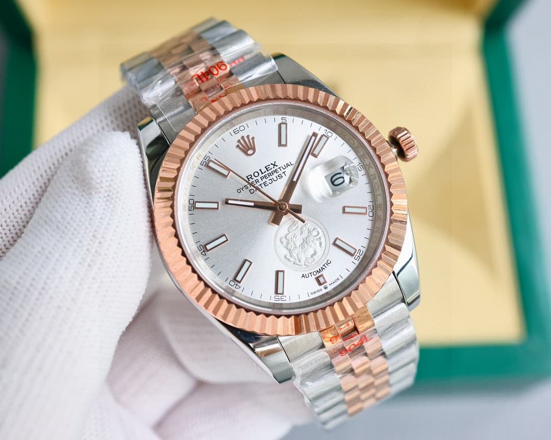 Rolex White Watch