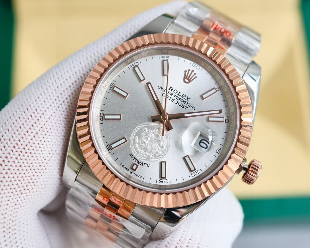 Rolex White Watch