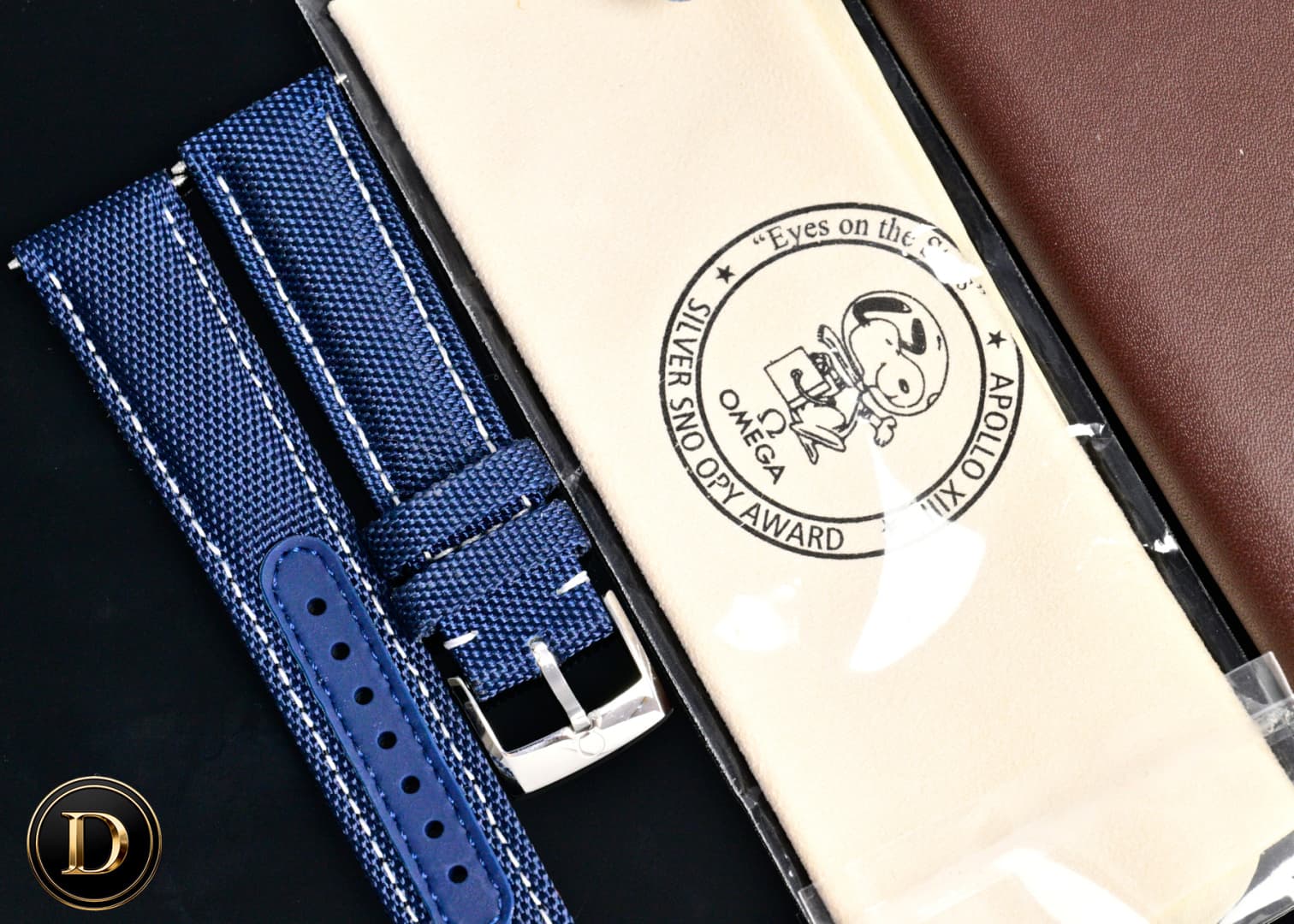Omega Cream Belt