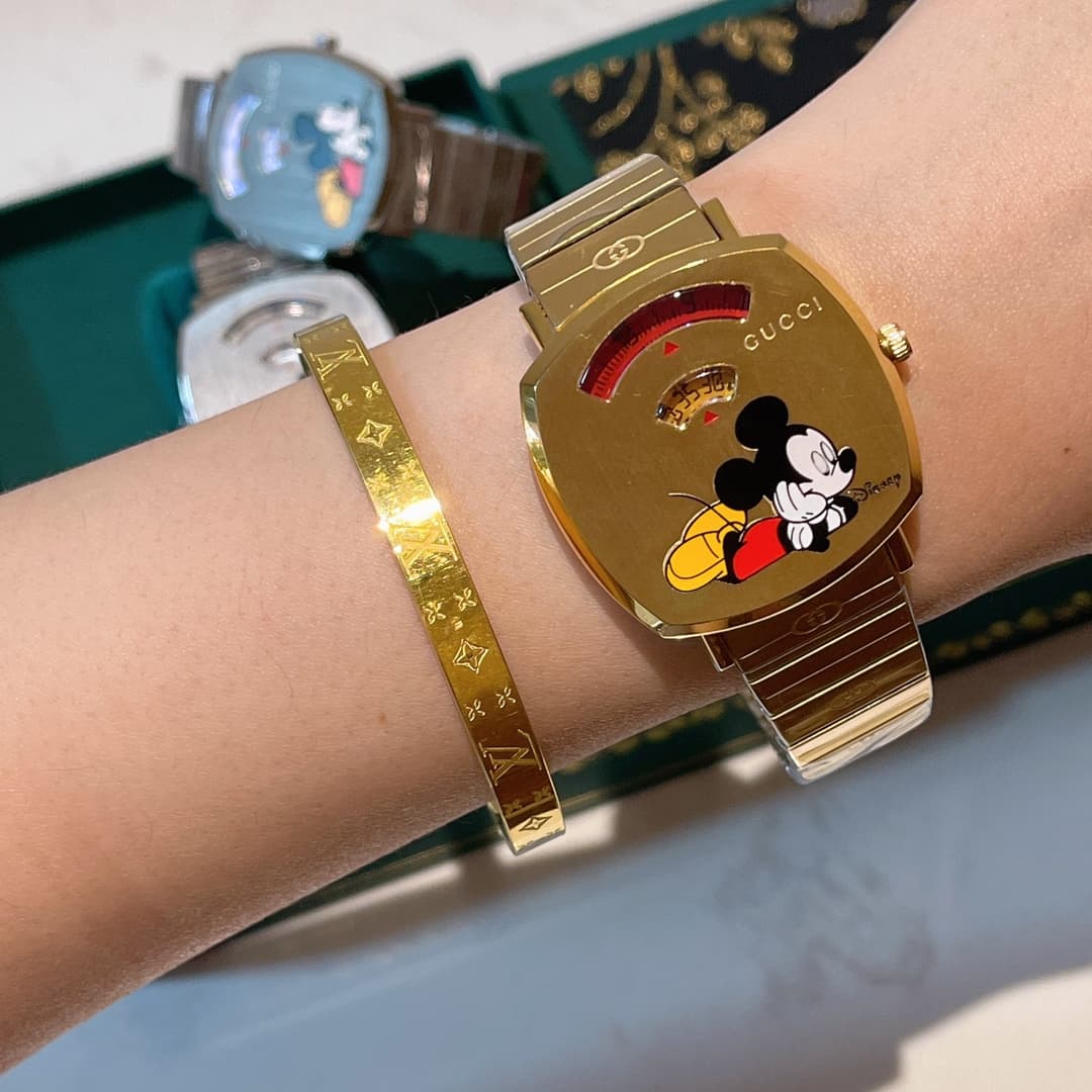 Gucci Cream Watch
