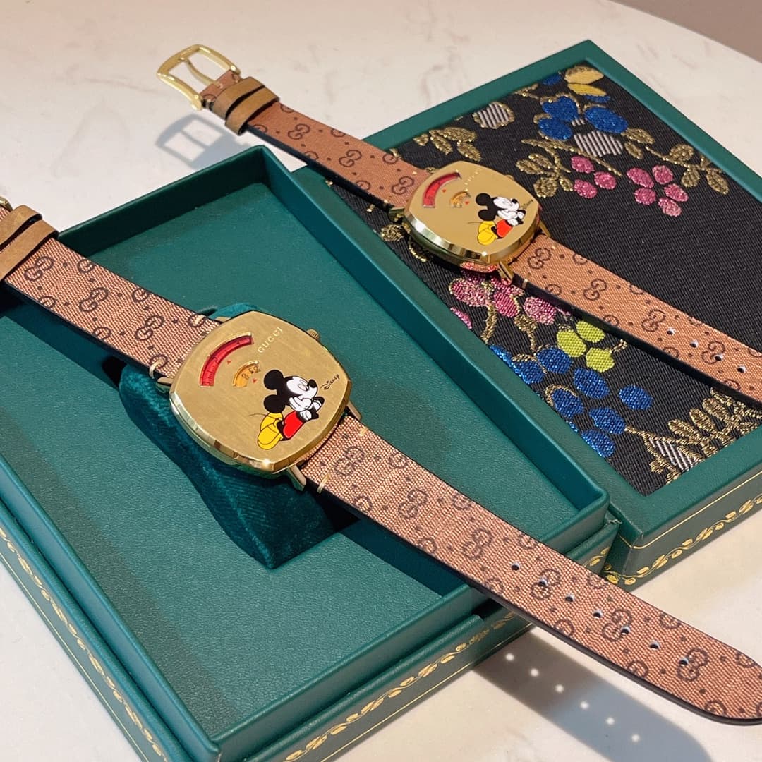 Gucci Cream Watch