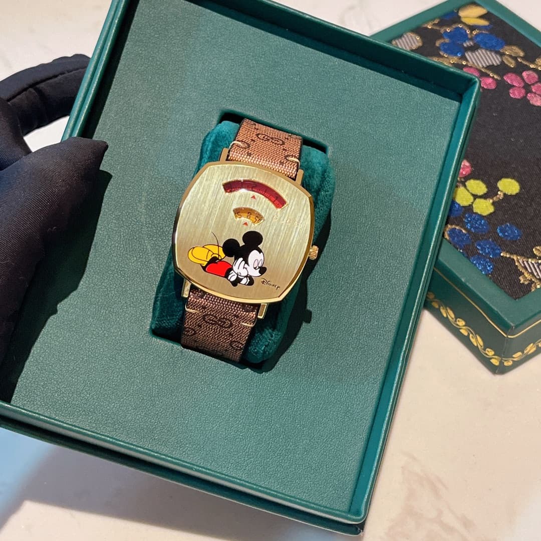 Gucci Cream Watch