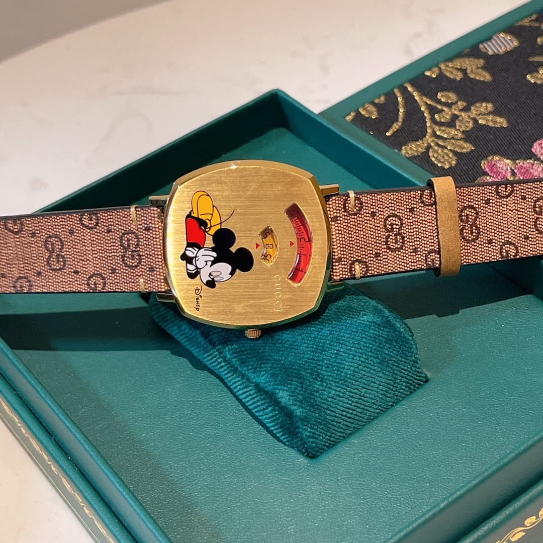 Gucci Cream Watch