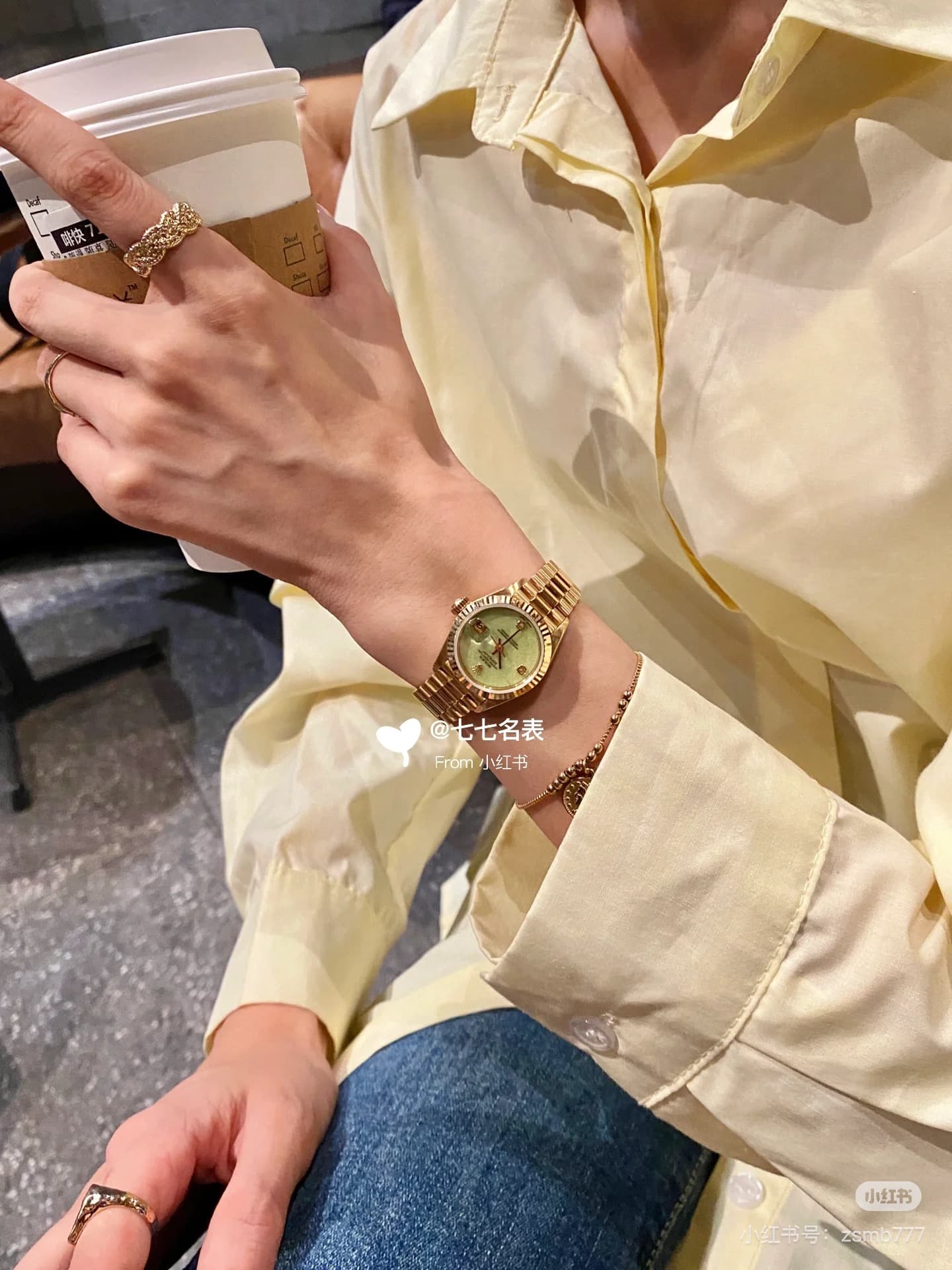 Luxury Brand White Watch