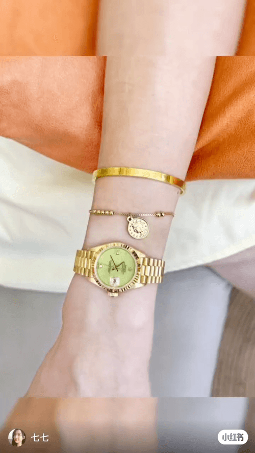 Luxury Brand Green Watch